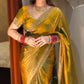 Glamorous Space Silk Saree with Exclusive Jarkhan Work