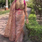 Designer Twill Net Saree with Diamond & Thread Work