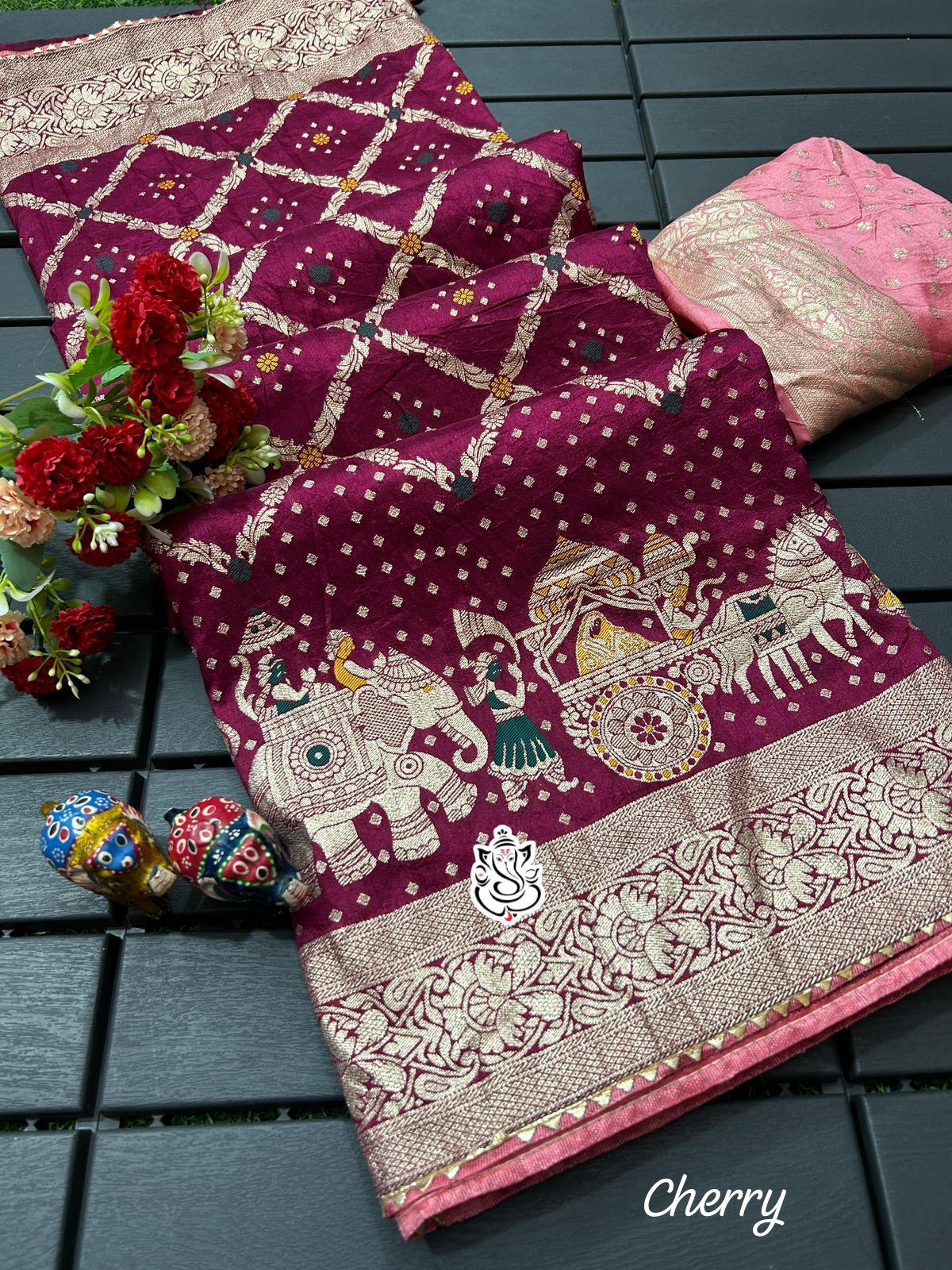 *beautiful color combination Saree for all ladies